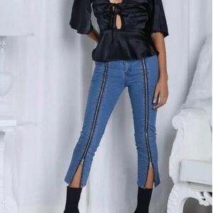 EUC • Eggie • Zip Up Leg • Jeans •